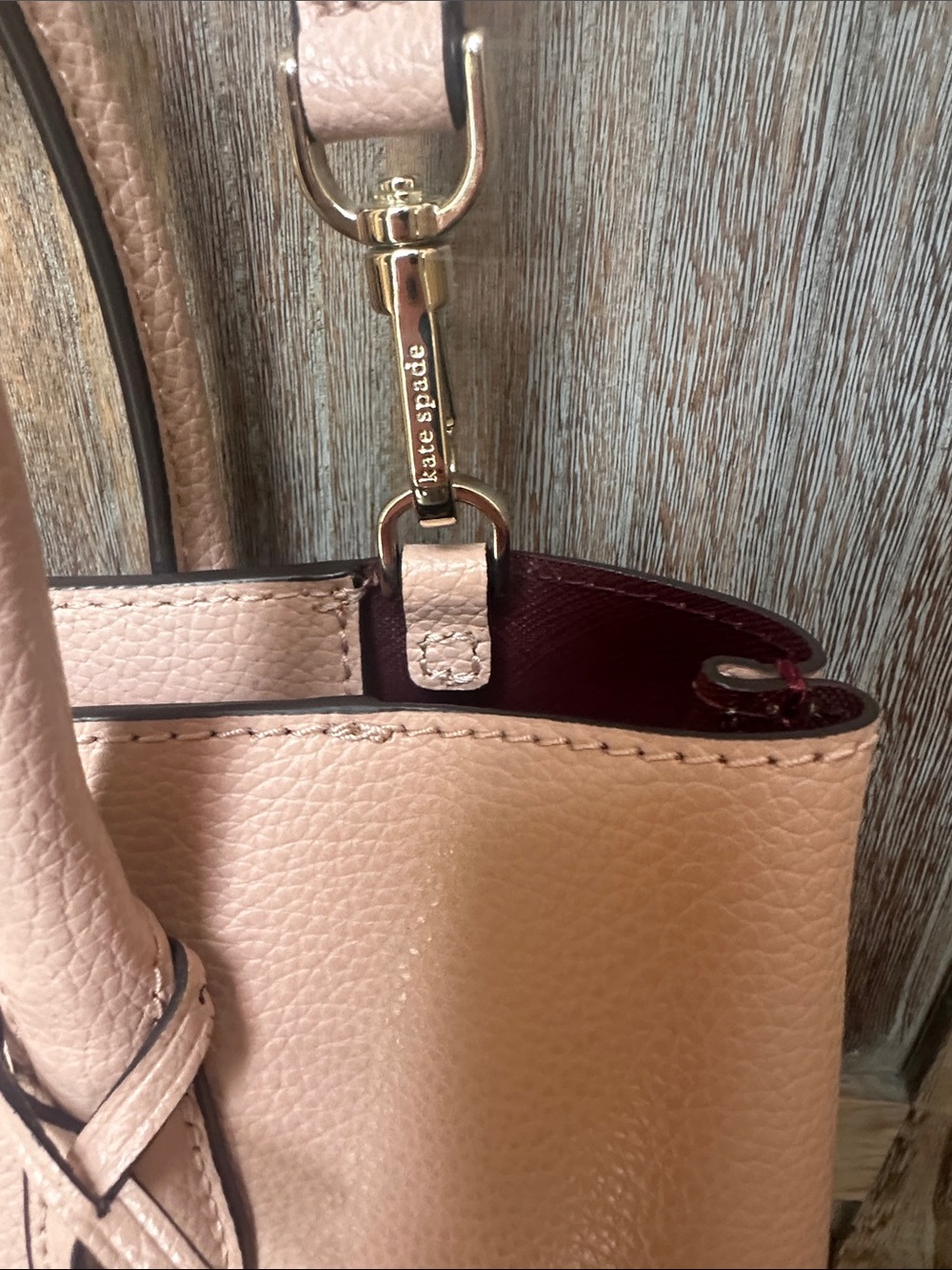Kate Spade Small Satchel Light Pink Tote with Removable Crossbody Strap - Picture 13 of 16
